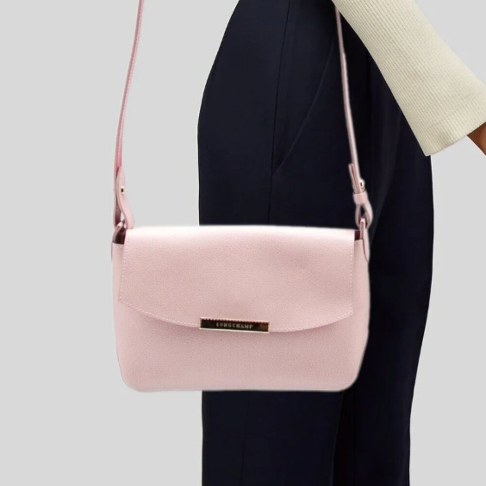 Longchamp Leather Crossbody Purse